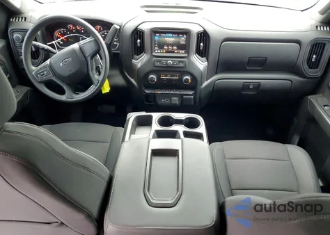 2022 Chevrolet Silverado Ltd K1500 Custom из США, поврежденный, VIN 1GCPYBEK6NZ143003